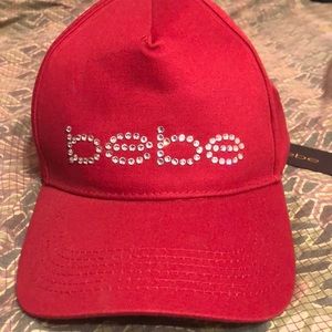 Red Bebe hat